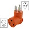 Ac Works Plug Adapter, 6-50R, 6-30P, 6-50P, 6-30P, 0 ft., Orange WD630650 - alternate 5